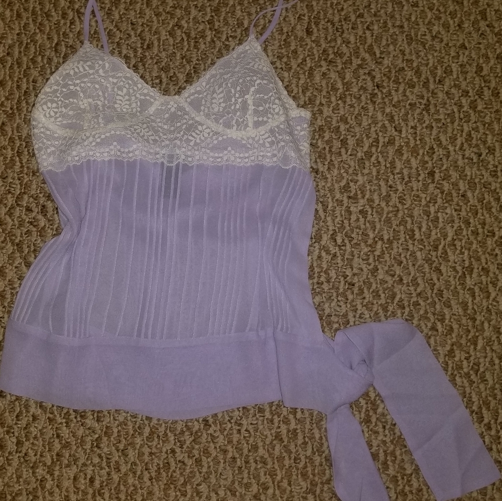 Silk top NWOT